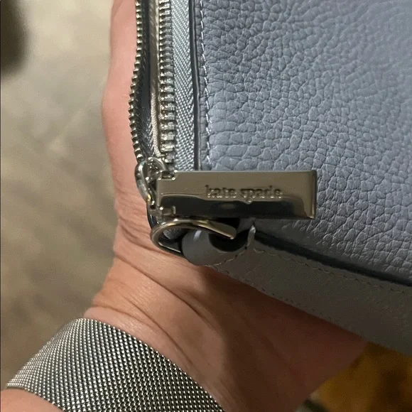 Kate Spade Leila blue and snakeskin wristlet, NWT - Picture 7 of 13